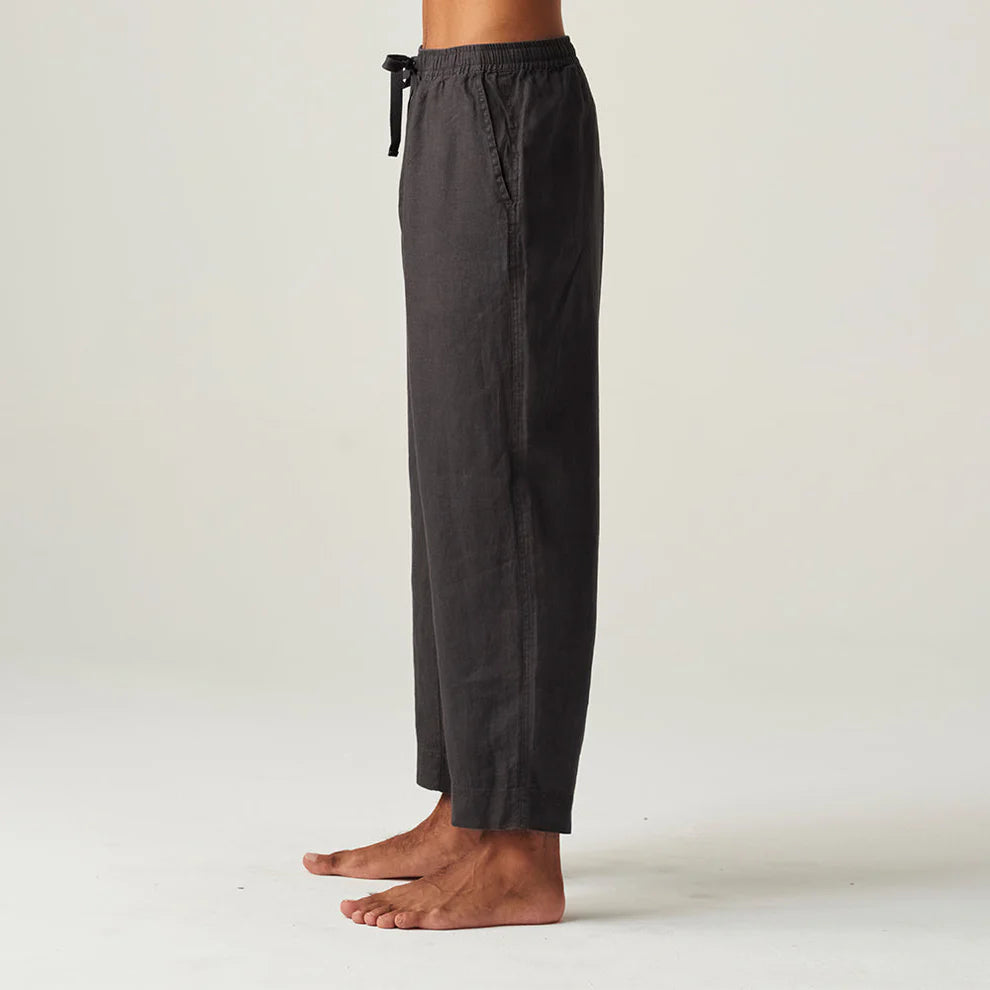 100% Linen Pants in Kohl - Mens